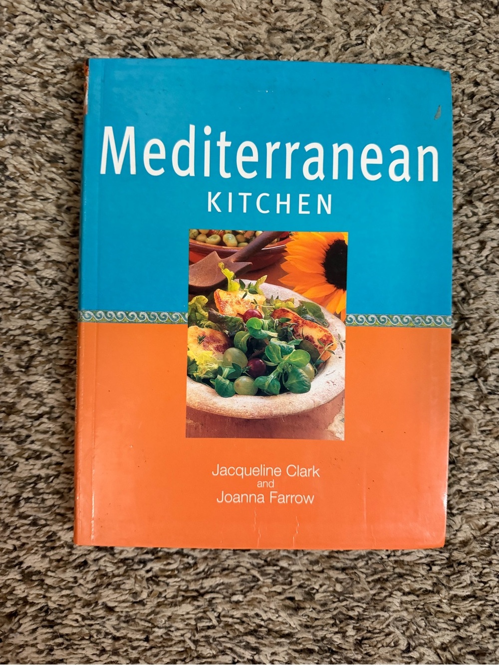 Mediterranean Kitchen Cookbook - Jacqueline Clark & Joanna Farrow - Blue/Orange